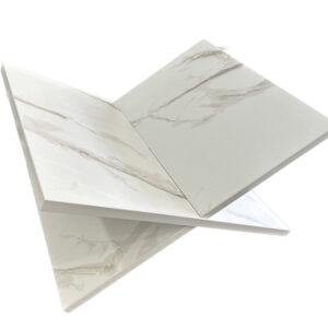 XEMM Boekenstandaard - Boekensteun - Salontafelboek - 33 x 29 x 19,5 cm - Marmer Wit