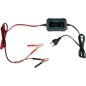 Dunlop Druppellader 6/12V 1A - acculader voor scooter en motor - 6-staps laadcyclus