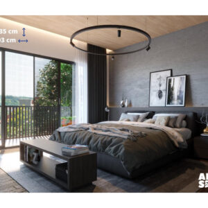 Insectenhor met magneetsluiting voor deur - 235x93 cm - insect screen - vliegenhor