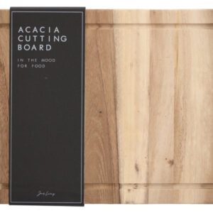 JENS Living Snijplank Mood for Food - Large - 48 x 32,2 x 3 cm - Bruin