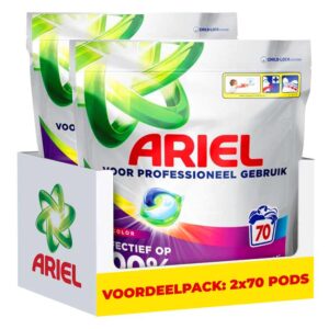 70+70 GRATIS | Ariel Professional All-In-1 Pods 70+70 GRATIS