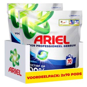 70+70 GRATIS | Ariel Professional All-In-1 Pods 70+70 GRATIS Regular