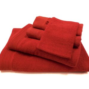 The One basic pakket badtextiel 450 gram Rood - 18 stuks