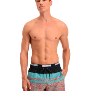 Puma Zwembroek Heritage Stripe Mid Pink Combo-S