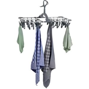 NordFalk Hangend Droogrek 59x34 cm met 36 knijpers