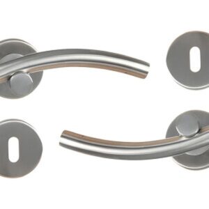 Metafranc Deurkruk - Inclusief Rozet - Roestvrij Staal