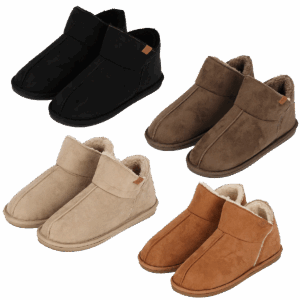 Apollo Pantoffels Dames Boots Suede Beige-39/40