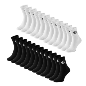 Vinnie-G Sportsokken 12-pack Zwart-39/42