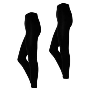 Heatkeeper Dames Thermo Legging Basic 2-pack Zwart-S/M