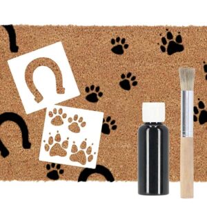 Paint It Yourself Deurmat Dierensporen