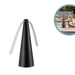 Mannsberger Roterende Vliegenverjager - Geluidloos - Niet giftig - Zwart