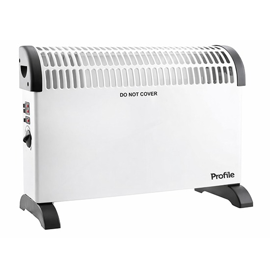 Profile Mistral Convectorkachel 2000W - Elektrische Verwarming - Wit