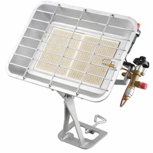 Prolight Abra Gasstraler met Flesbeugel - 2300-4200W - Zilver