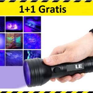 Höfftech Zaklamp UV licht - 1+1 Gratis
