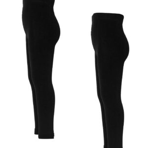 Heatkeeper Kinder Thermo Legging Basic 2-pack Zwart-140/152