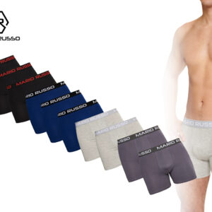 Mario Russo boxers - 10-pack herenboxers - 4 kleuren in één set
