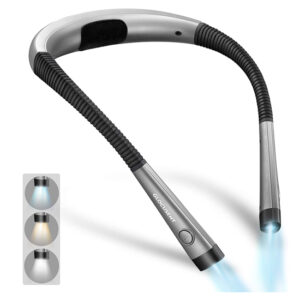 Fedec Nek leeslamp - 2 Lichtpunten - 3 Standen