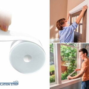 1+1 GRATIS | Isolatie Anti-Tochtstrip 5 Meter Voor Ramen En Deuren 1 Stuk