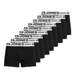 Jack & Jones Boxershorts SENSE Trunks 9-pack Zwart-L