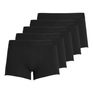 Jack & Jones Boxershorts JACTONE IN TONE Trunks 5-pack Zwart-XL