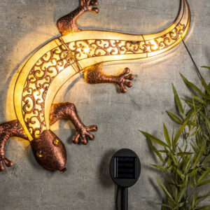 Hi LED Solar Gecko wandlamp
