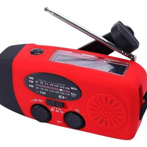 AM/FM Noodradio Oplaadbaar Zonder Stopcontact