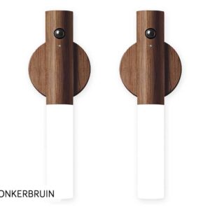 1+1 GRATIS | Oplaadbare Motion Sensor LED Lamp Donkerbruin