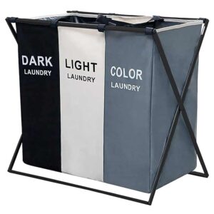 Opvouwbare Wasmand Met 3 Vakken