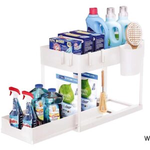 Uitschuifbare Organizer Organizer lade wit Wit