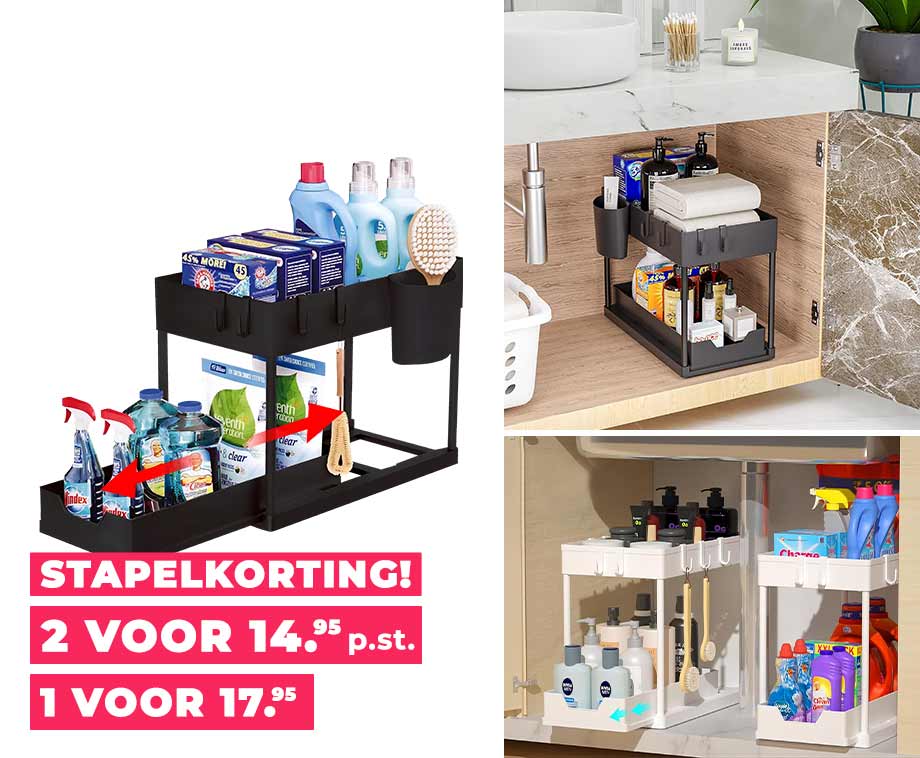 Uitschuifbare Organizer