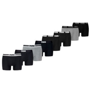 Puma Boxershorts 8-pack Black/Grey-M
