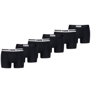 Puma Boxershorts Everyday Placed Logo 6-pack Black / Black-L