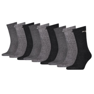 Puma Sportsokken Antraciet/Grey 9-pack-35/38