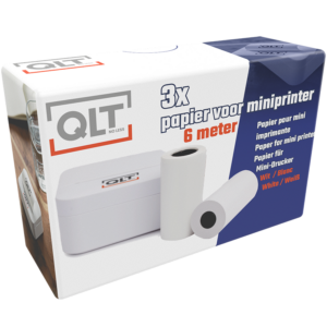 3 Stuks 6 Meter Papier Voor Mini Bluetooth Printer