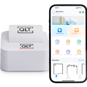 Mini Bluetooth Printer Incl. 3 Printerrollen