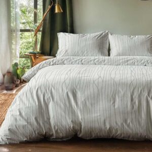 Zydante Swisstech Dekbedovertrek-Vertical lines-240 x 200/220 | lits-jumeaux 240 x 200/220 | lits-jumeaux Vertical lines