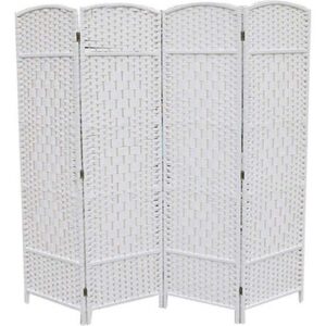 Lowander Kamerscherm 170x160 - wit