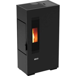 VAASA Pelletkachel VAASA 5 - 4,9 kW - voor ruimten tot 135m3 - zwart - compact model