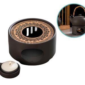 XEMM Rechaud - Warmhoudplaatje Theepot - Zwart - ø14.5cm