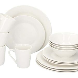 Alpina Serviesset 16-Delig - Servies voor 4 Personen - Wit