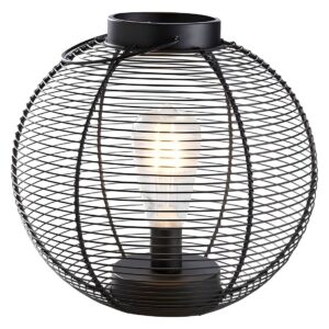 DIS Outdoor Lamp - Ø28 x 26 cm - Zwart - Metaal/Plastic