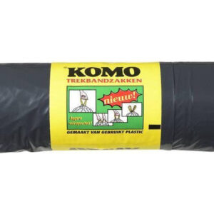 15 Komo Vuilniszakken - Trekband 60 liter