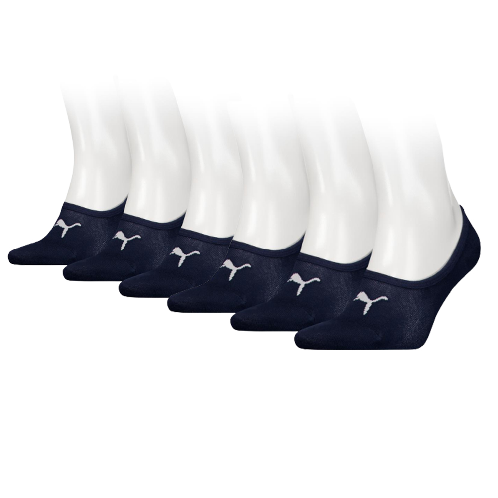 Puma Footies 6-pack Unisex Navy-35/38