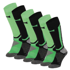 Xtreme Snowboard Sokken 6-pack Multi Green-35/38